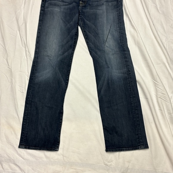 7 for all Mankind Standard Straight Leg Jeans Sz 38 - Picture 3 of 8